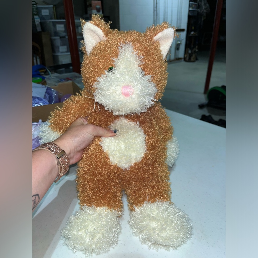 ORANGE CAT PLUSH